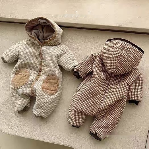 Padded Cotton Baby Romper
