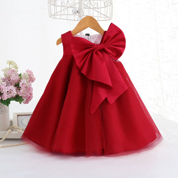Big Bow Girls Dress