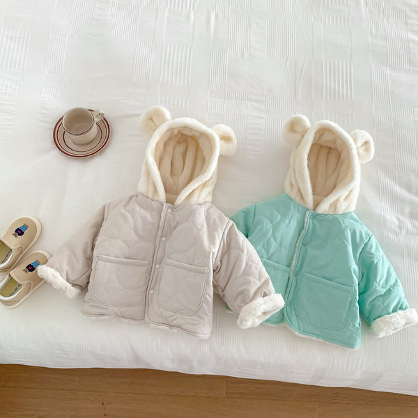 Reversible Quilted Baby Jacket